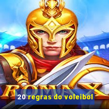 20 regras do voleibol